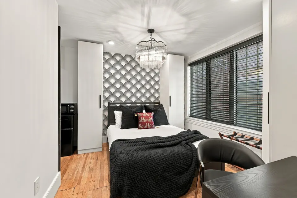 Unit 1 at The Zimmerman, bedroom