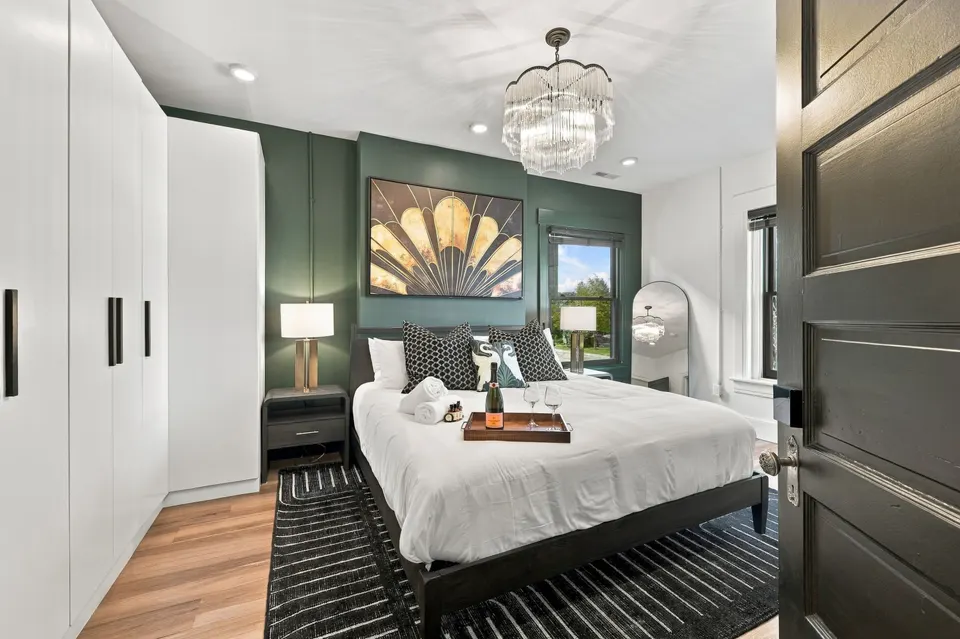 Unit 4 at The Zimmerman, bedroom